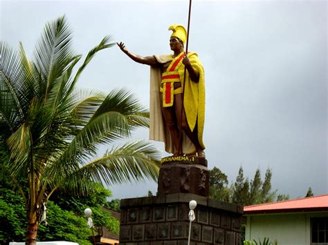 The Original Statue Of King Kamehameha I In Kapaʻau North Kohala