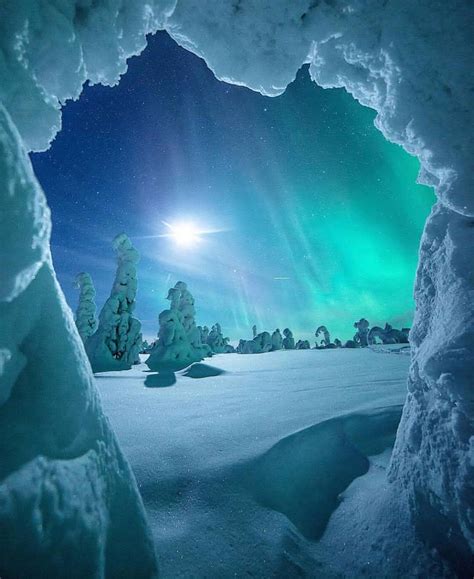 Lapland Finland Winter Landscape Winter Pictures Winter Scenery