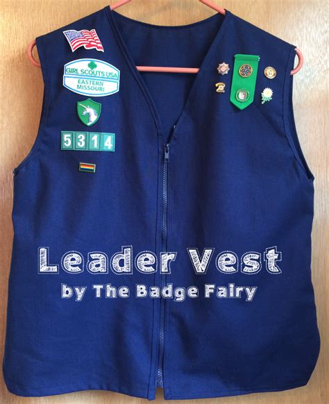 Get Unofficially Official With This Gs Leader Vest With Pocket And
