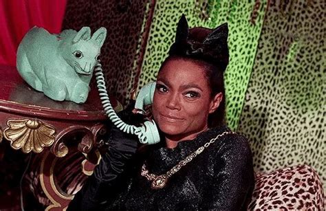 Eartha Kitt As Catwoman In Batman 1967 1968 Eartha Kitt Catwoman