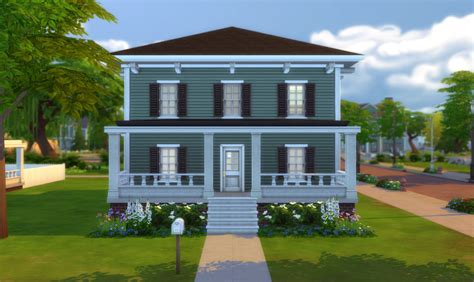 Mod The Sims Residential Small Suburban House Reup