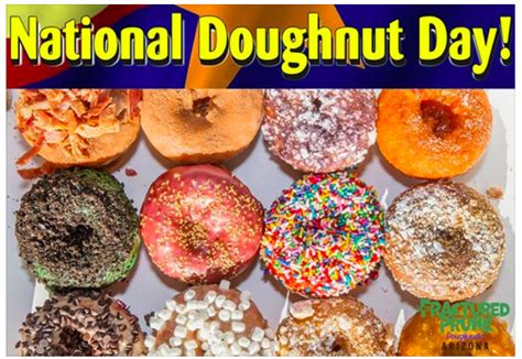 National Donut Day Nov 5th ~ Free Donut With Beverage Purchase At