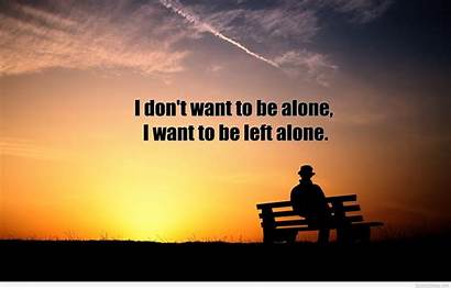 Alone Quotes Sad Wallpapers Boy Quote Want