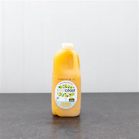 East Coast Orange And Mango Juice 2 Litre Carton Alpha Fresh