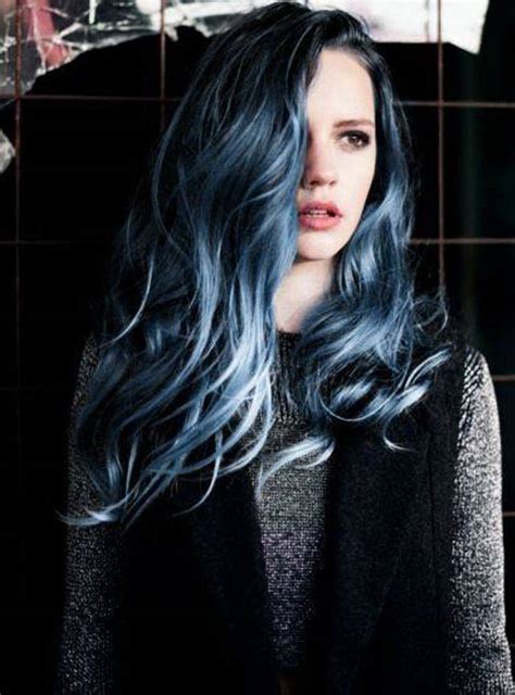 High Resolution Navy Blue Hair Color 12 Cute Black Blue