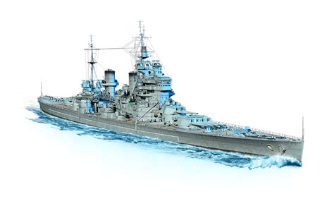 King George V - WoWS: Legends - Stats + Builds - Tier VI Battleship