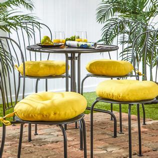Shop wayfair for all the best yellow patio furniture cushions. Greendale Home Fashions 15" Round Outdoor Bistro Chair ...