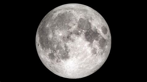 Full Moon Photograph By Nasas Scientific Visualization Studioscience