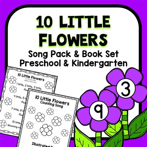 Add this video to your web page. 10 Little Flowers Preschool Circle Time Song and ...