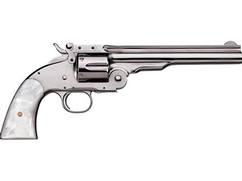 Uberti 1875 Top Break Nickel 45 Colt Long Colt Revolver 7 Barrel