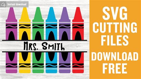 10+ Free Crayon Svg Images Free SVG files | Silhouette and Cricut