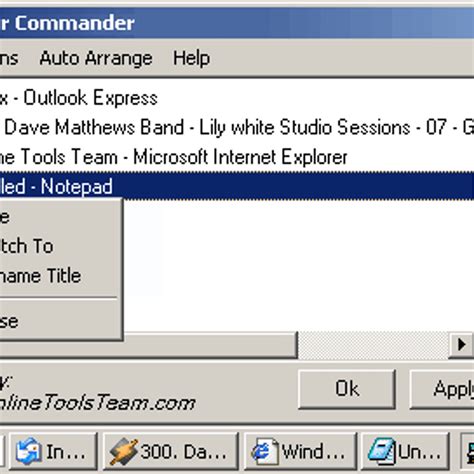 Taskbar Commander Alternatives And Similar Software