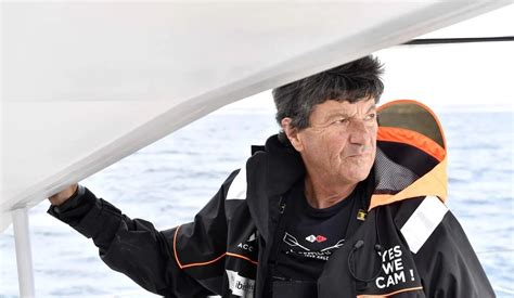 Bio jean le cam (fra 1) skipper au large. Jean Le Cam - Onboard L Hydroptere Dcns Alain Thebault And ...