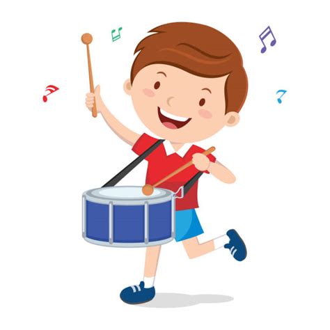Cartoon Of The Drum Sets Illustrations Royalty Free Vector Graphics