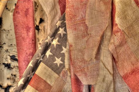 Rotting American Flag Bodie Schoolhouse Betty Sederquist Photography