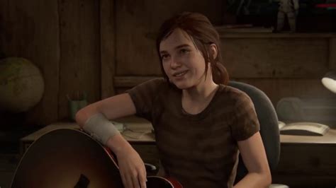 the last of us part 1 ellie bug gives joel a surprise gambaran