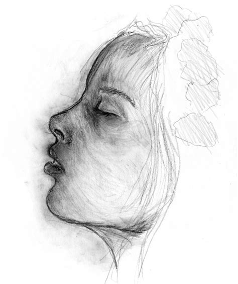 Side Profile Face Drawing At Paintingvalley Com Explore Collection Of Side Profile Face Drawing