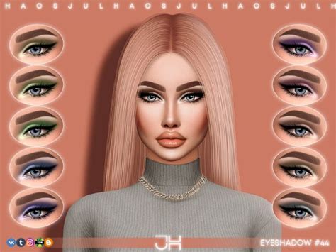 Julhaos Cosmetics Set 44 Sims 4 Cc Makeup Cosmetic Sets Sims 4