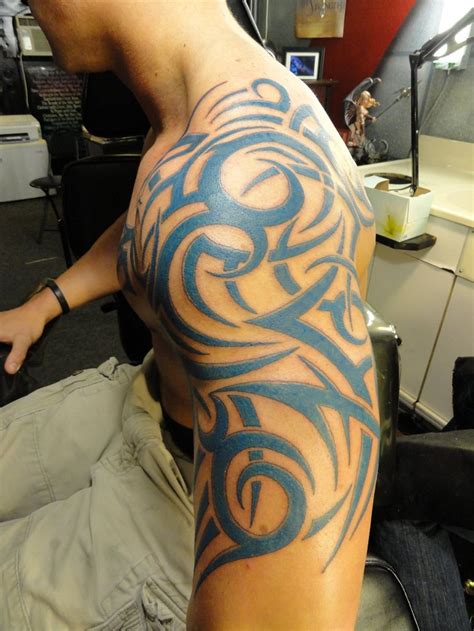 Tribal Shoulder Tattoos Designs Ideas And Meaning