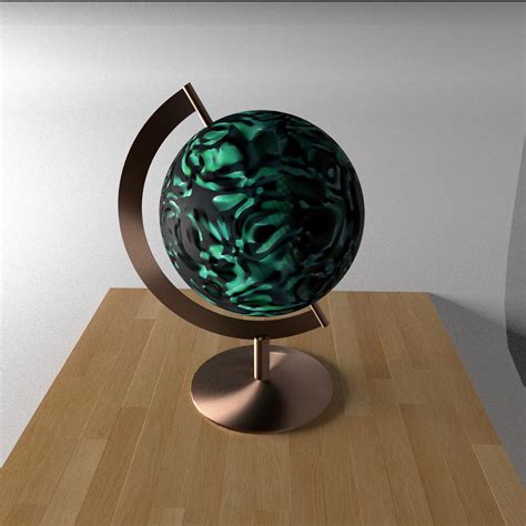 Couldnt Find Globe Texture So I Made My Own With Materials Almost