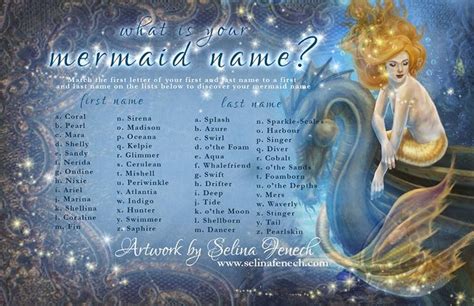 I Did This A While Ago For Fairy Names And It Was So Much Fun I Just