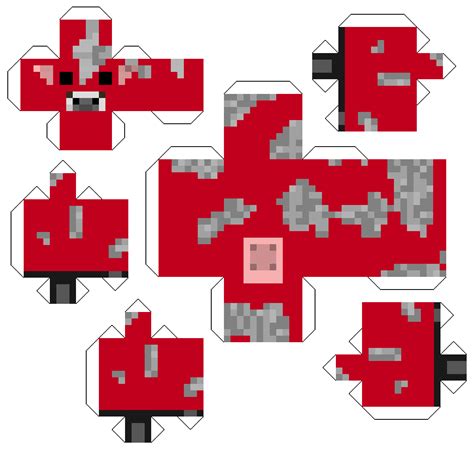 Tinytiger Gaming Minecraft Papercraft Mobs