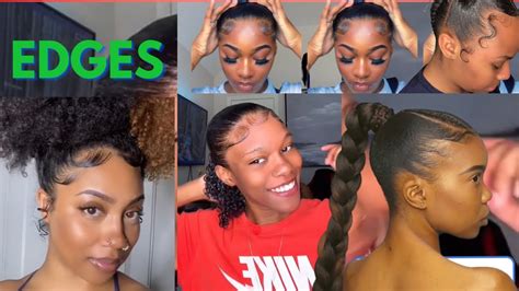 How To Lay Your Edges Beginner Friendly 💛gorgeous New Slayed Edges