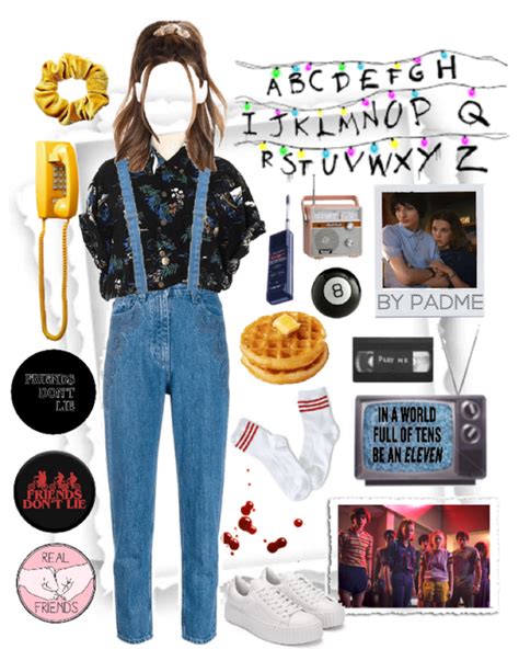 Elevens Style Outfit Shoplook Disfraces Stranger Things Stranger