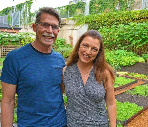 Rick Bayless And Shawna Coronado In His Garden Married Biography