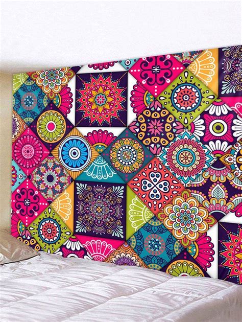Maybe you would like to learn more about one of these? Bohemian Patchwork Printed Tapestry Wall Hanging ...