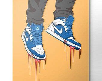 A wide variety of canvas nike shoes options are available to you, such as outsole material, upper material, and material. Nike Air Jordan sneaker poster / wall art / nike trainer ...