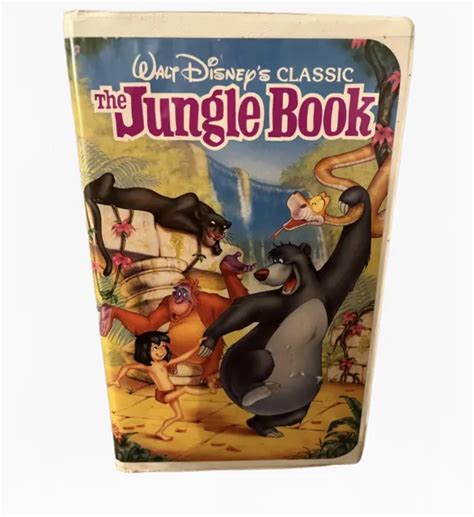 Walt Disney Classic The Jungle Book Black Diamond Vhs Collectible Picclick