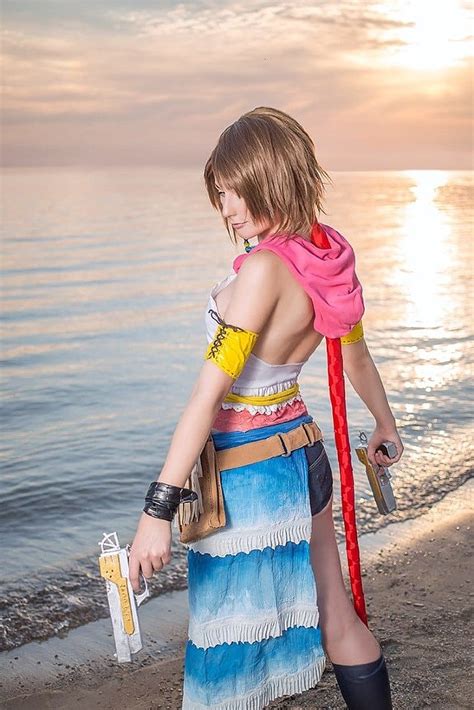 Russian Cosplay Yuna Rikku Paine Final Fantasy X G Sky Net