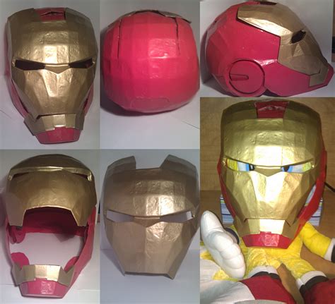 Papercraft Iron Man Helmet Images And Photos Finder