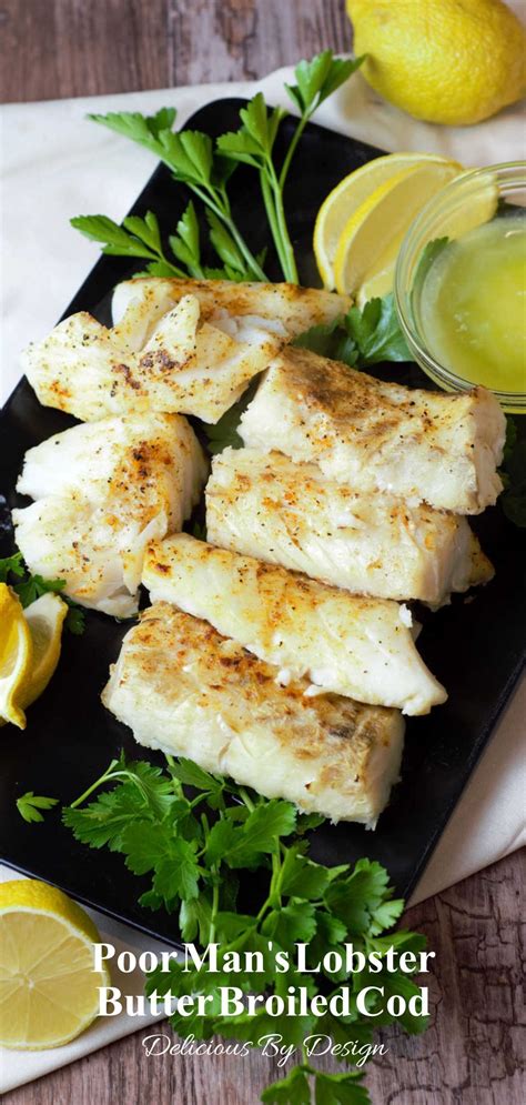 Cod Loin Recipes Cod Fish Recipes Lobster Recipes Seafood Recipes
