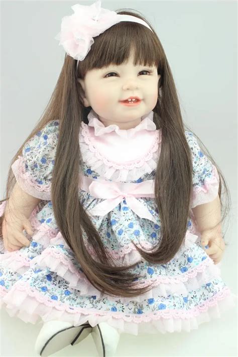 Npk Girl Doll Reborn 2255cm Soft Silicone Vinyl Reborn Baby Dolls Toys