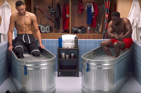 Ben Simmons Appears On Kevin Harts Ice Bath Video Series Crossing Broad