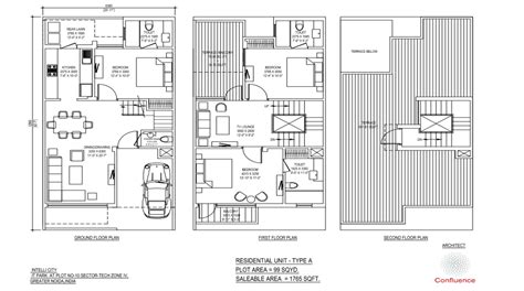 Architectural Design Of 120 Yard House Modern Design