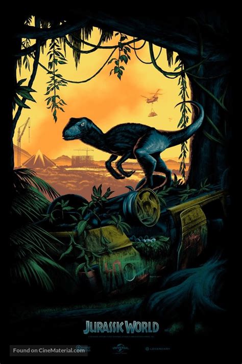 Jurassic World 2015 Movie Poster
