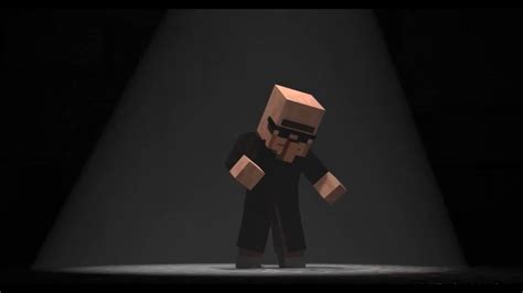 Деревенский житель из Minecraft поёт Michael Jackson Billie Jean 10