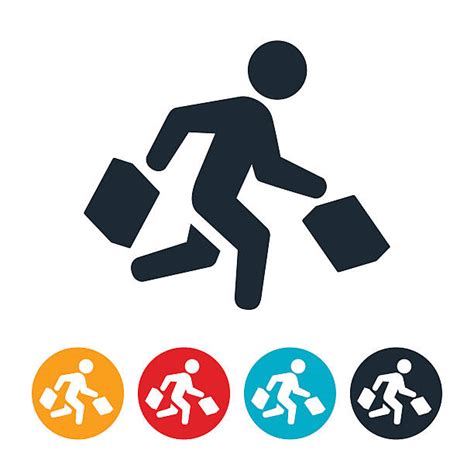 Running Errands Icon Illustrations Royalty Free Vector Graphics And Clip