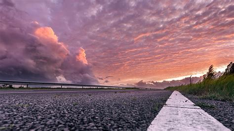 Landscape Street Clouds