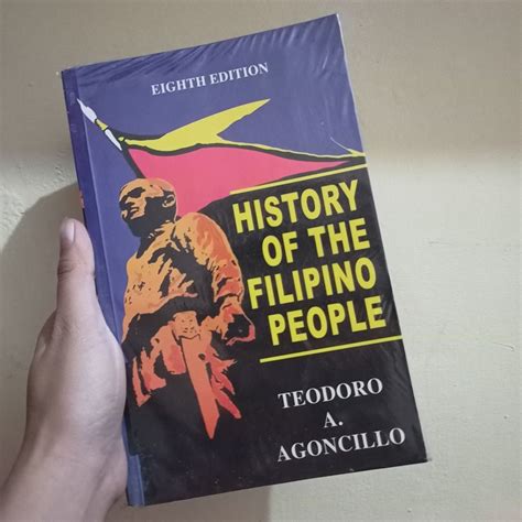History Of The Filipino People By Teodoro Agoncillo Hobbies And Toys