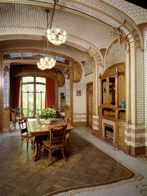 Dining Room In Maison And Atelier Horta The Former House And Workshop Of