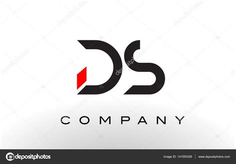 Ds Logo Letter Design Vector Stock Vector Image By ©twindesigner