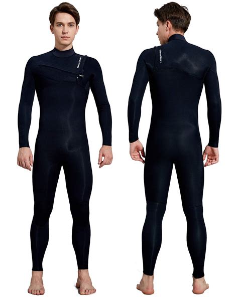 Buy Seaskin Surfing Wetsuit For Mens Womens 32mm Chest Zip Gbs Full