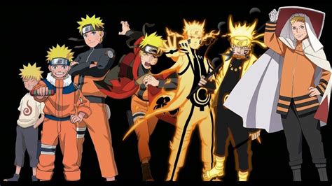 Naruto Charactersuzumaki Naruto S Evolution All Forms
