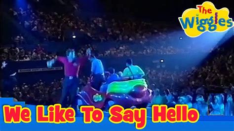 The Og Wiggles We Like To Say Hello Live Fanmade Youtube
