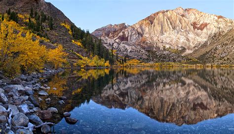 Convict Lake Sunrise Convict Lake In The California Easter Flickr