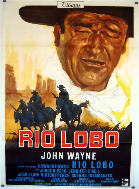 Rio Lobo Movie Poster Rio Lobo Movie Poster